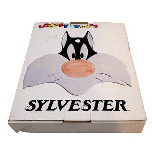 Vintage 1993 Warner Bros Looney Tunes Sylvester Ceramic Tile Trivet